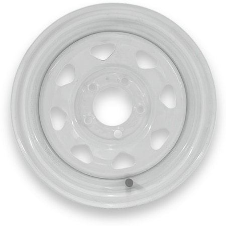 Steel Master SteelMaster 13x4.5 5 on 4.5 Bolt Eight Spoke Trailer Wheel 600600